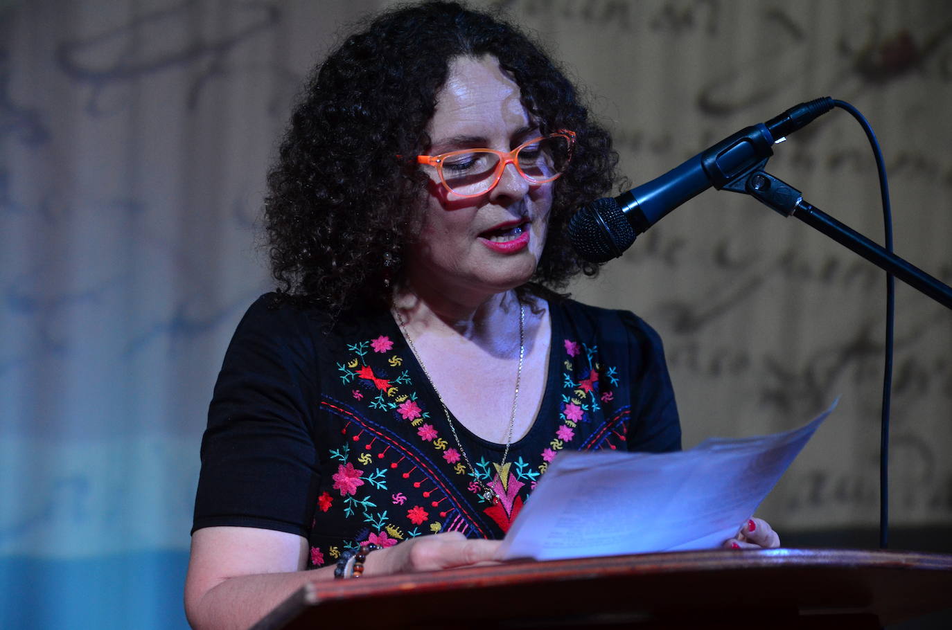 Lectura de Marina Tapia.