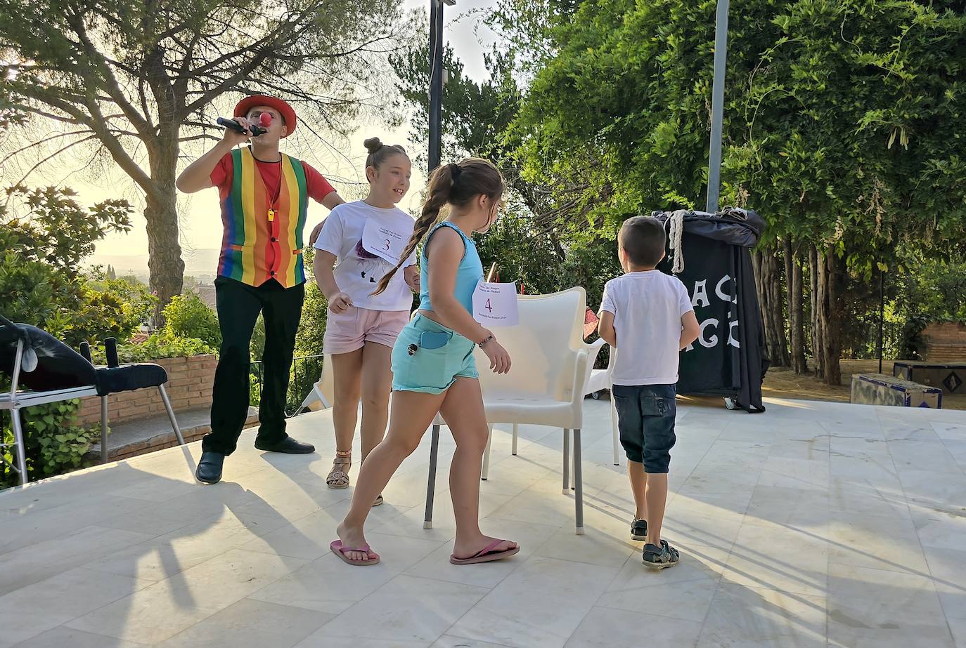 Fiesta Infantil, en el Carmen de San Rafael de Huétor Vega.