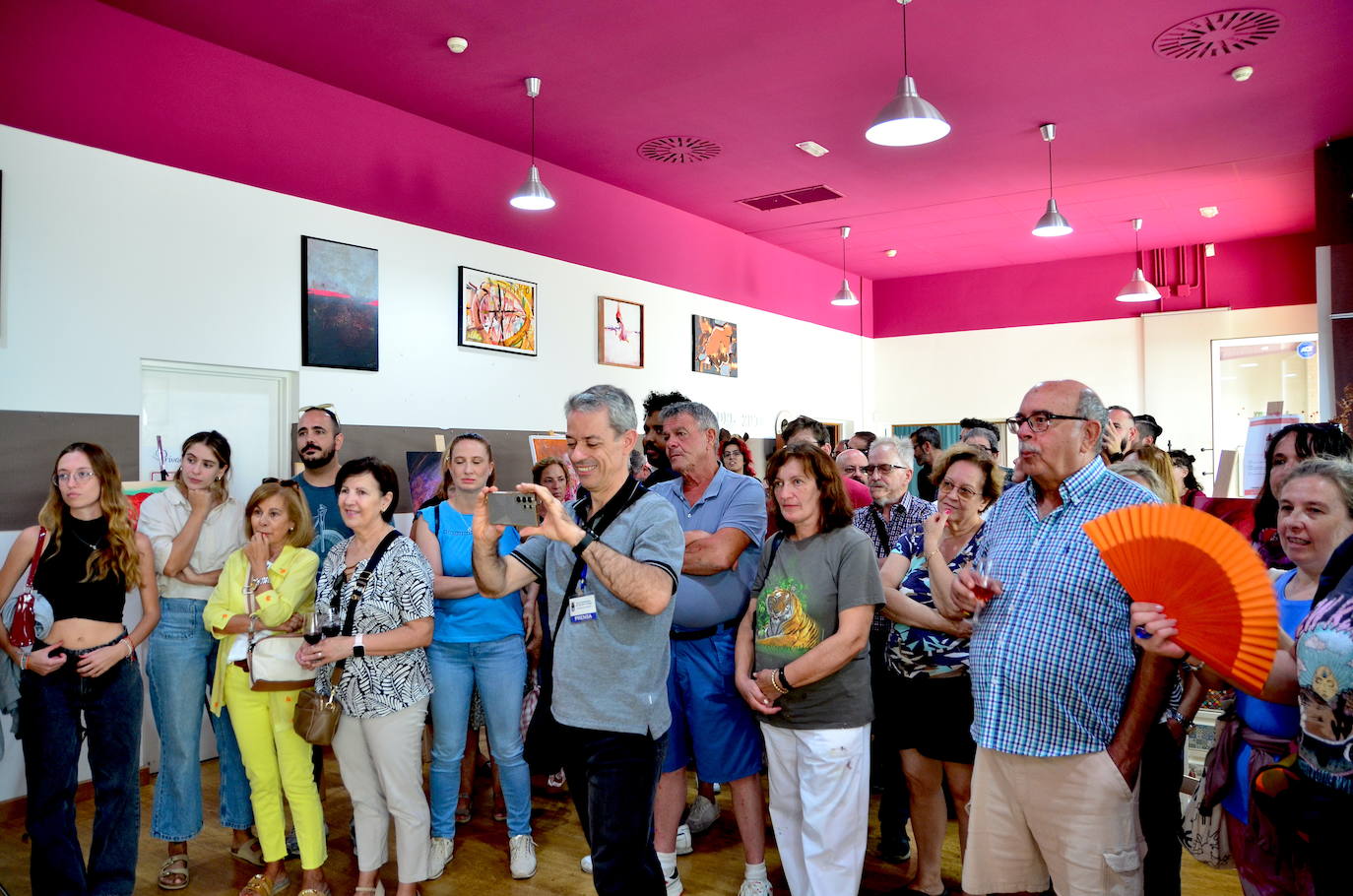 Así ha sido la quinta edición del concurso de pintura rápida abstracta de Huétor Vega