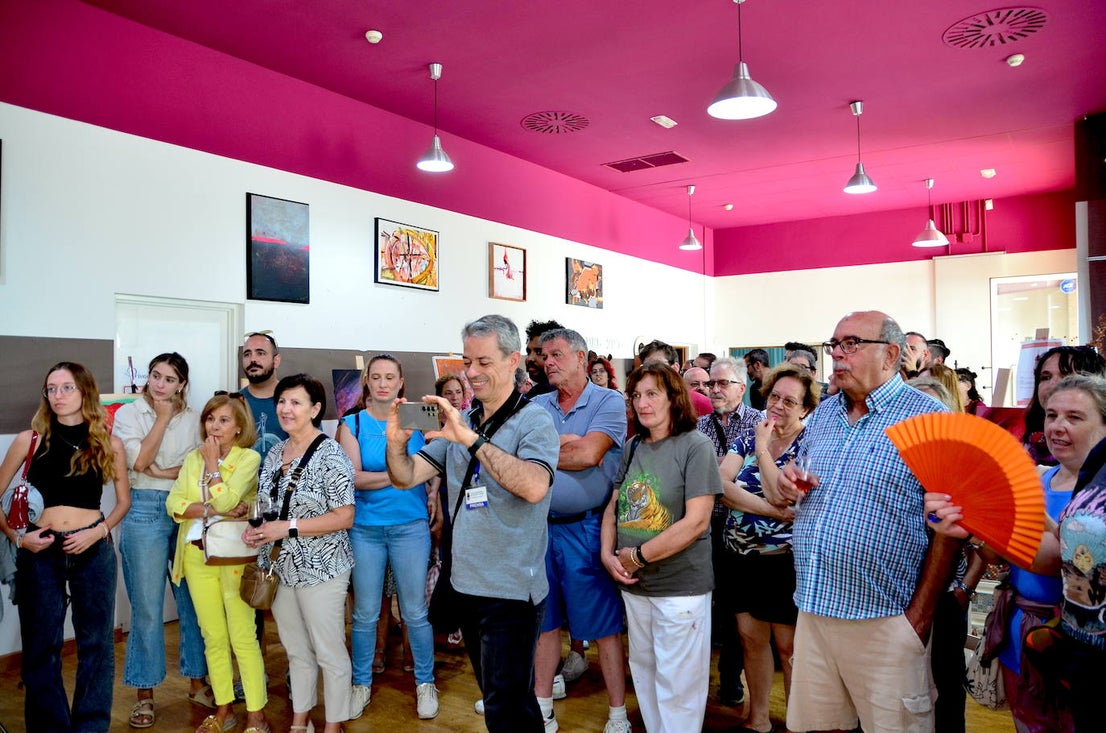 Así ha sido la quinta edición del concurso de pintura rápida abstracta de Huétor Vega