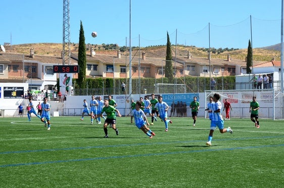 Un gol aislado del Malagueño propicia la primera derrota del Huétor