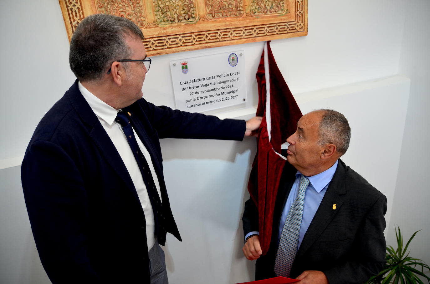 Así son las nuevas instalaciones de la Jefatura de la Policía Local de Huétor Vega
