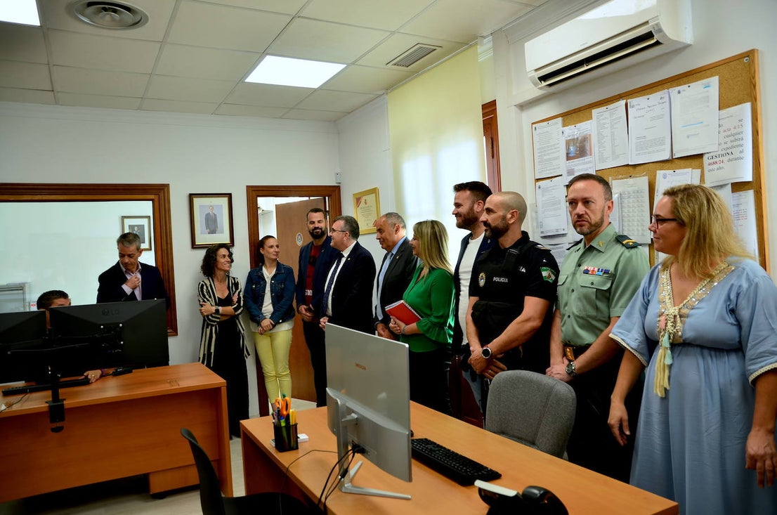 Así son las nuevas instalaciones de la Jefatura de la Policía Local de Huétor Vega