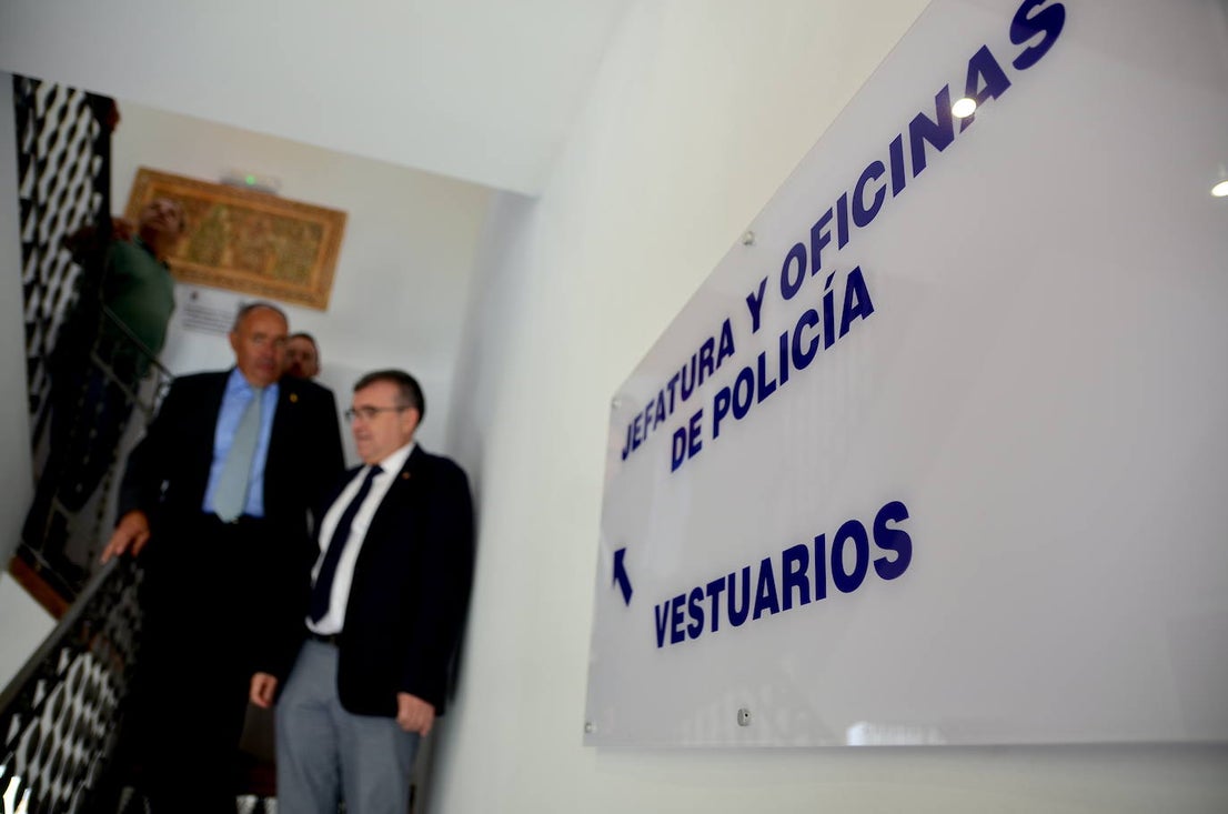 Así son las nuevas instalaciones de la Jefatura de la Policía Local de Huétor Vega