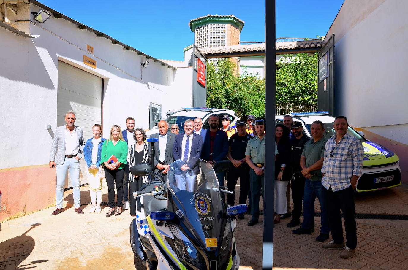 Así son las nuevas instalaciones de la Jefatura de la Policía Local de Huétor Vega