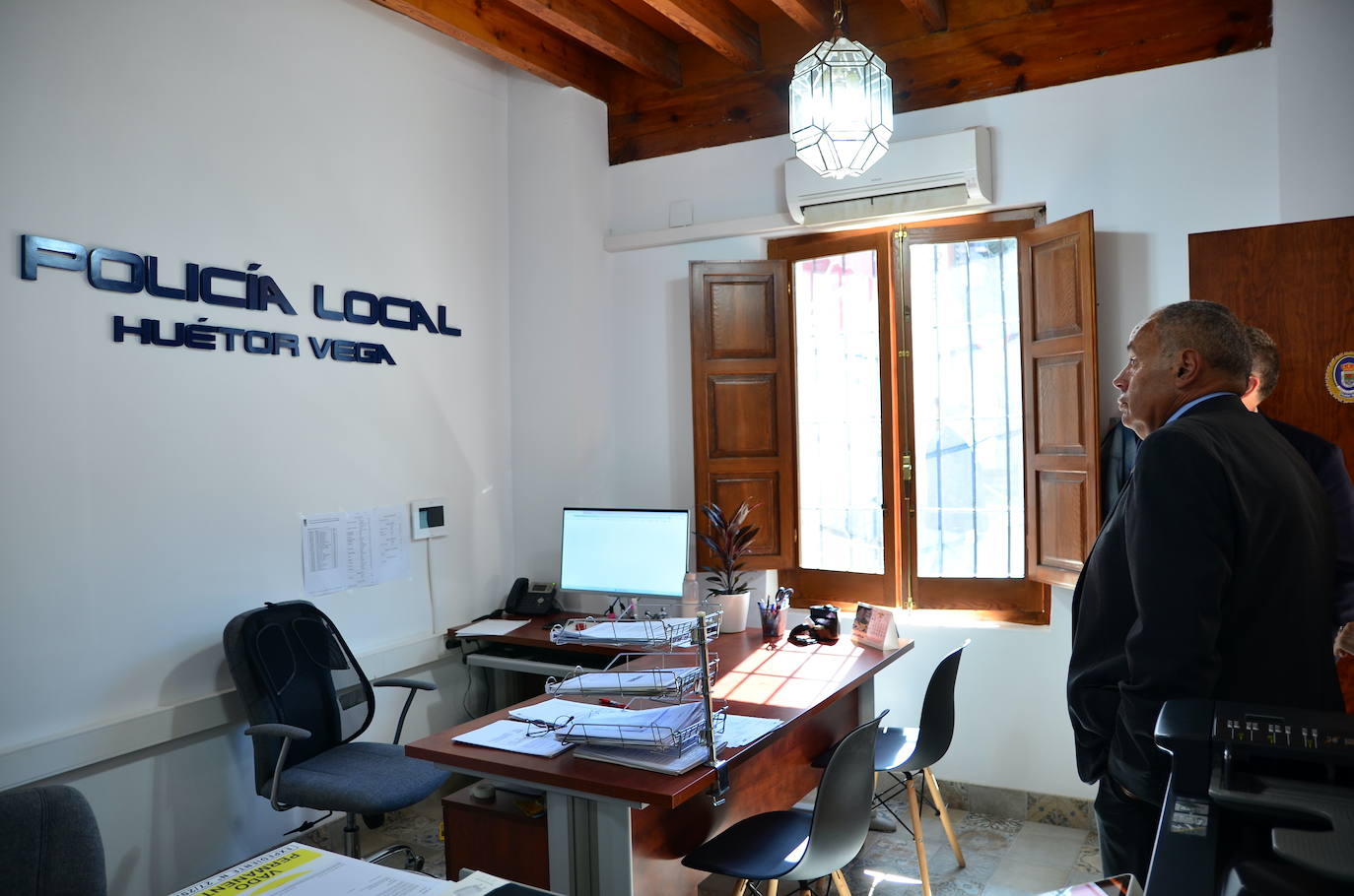 Así son las nuevas instalaciones de la Jefatura de la Policía Local de Huétor Vega