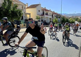 Día de la Bicicleta, con la participación de numerosas familias.
