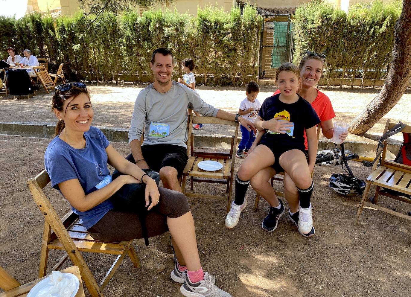 Barbacoa sobre ruedas en el Parque de los Pinos de Huétor Vega