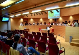 Pleno extraordinario celebrado anoche en el Ayuntamiento de Huétor Vega.