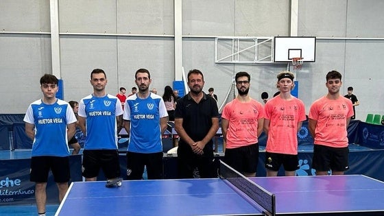 Sobresaliente jornada para el CD Huétor Vega Tenis de Mesa