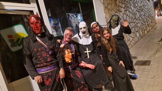 Izquierda Unida Huétor Vega celebra Halloween con su tradicional pasaje del terror