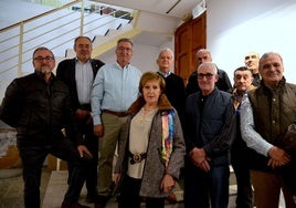 Acto de entrega de premios, en la Sala del Molino del Carmen de San Rafael.