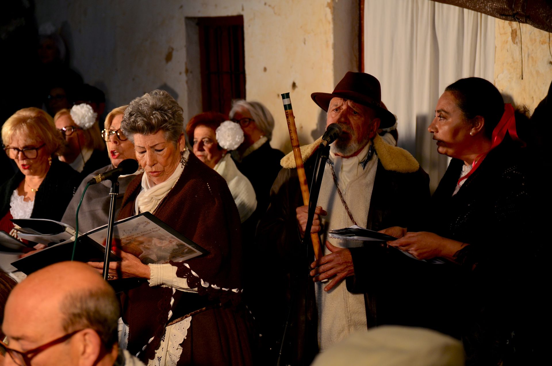 Villancicos junto a la lumbre en Huétor Vega