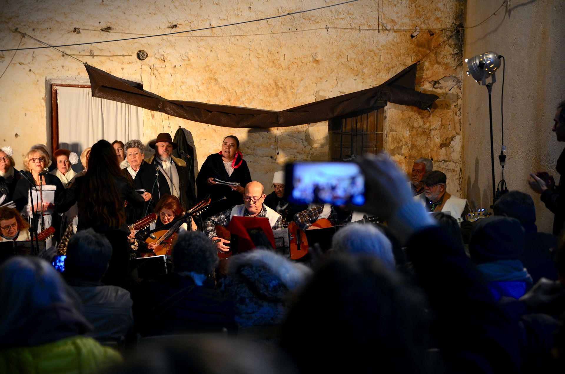 Villancicos junto a la lumbre en Huétor Vega