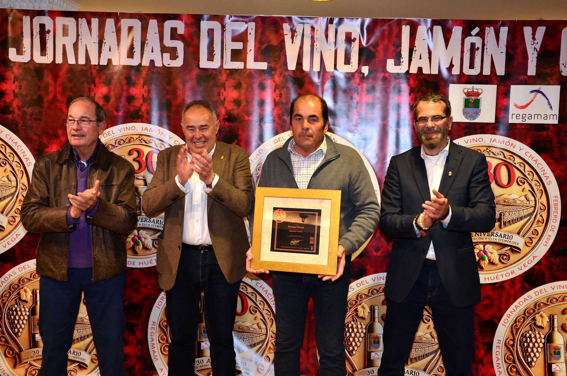 Entrega de premios de los concursos de vinos de Huétor Vega y Granada