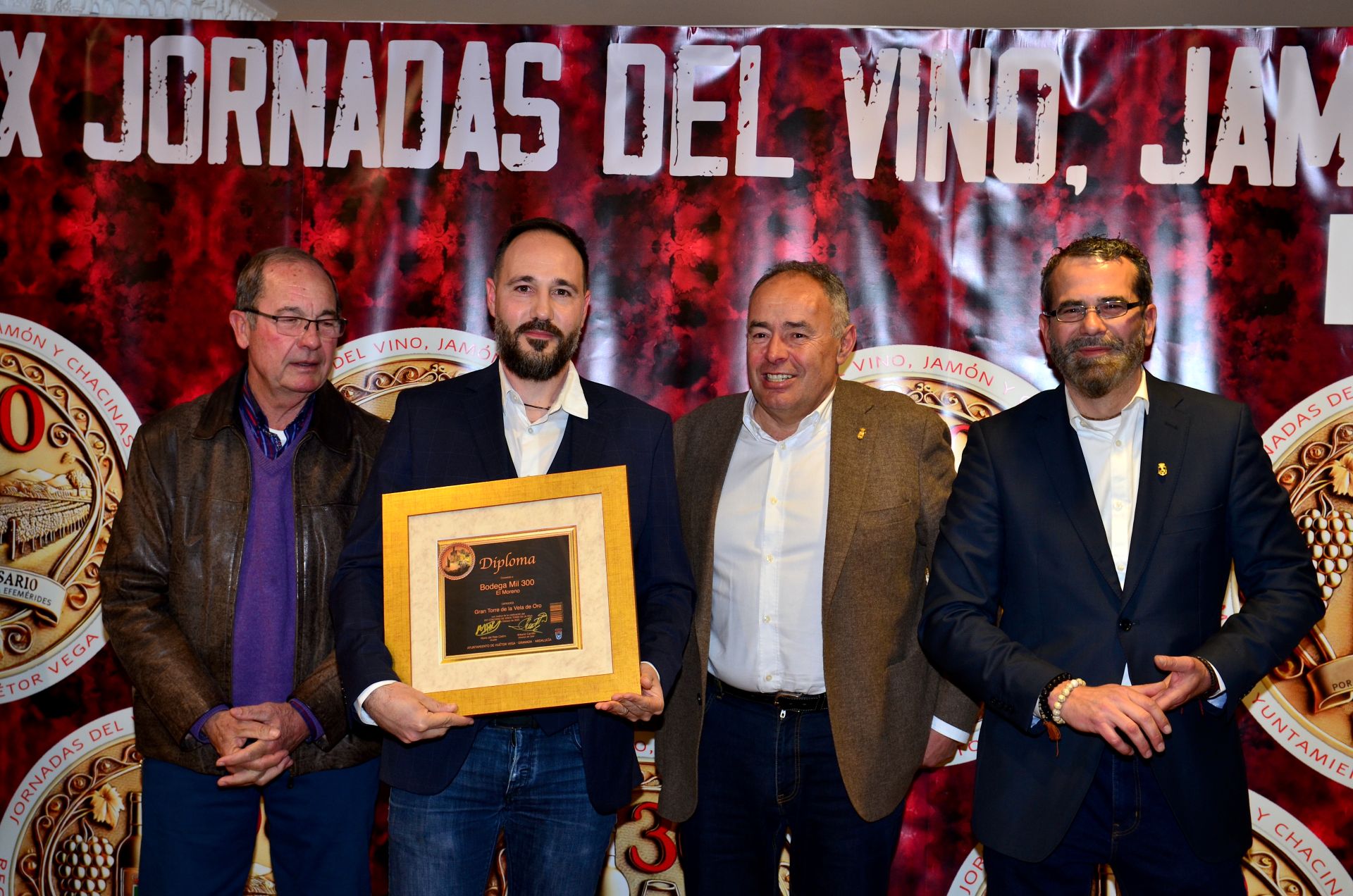 Entrega de premios de los concursos de vinos de Huétor Vega y Granada