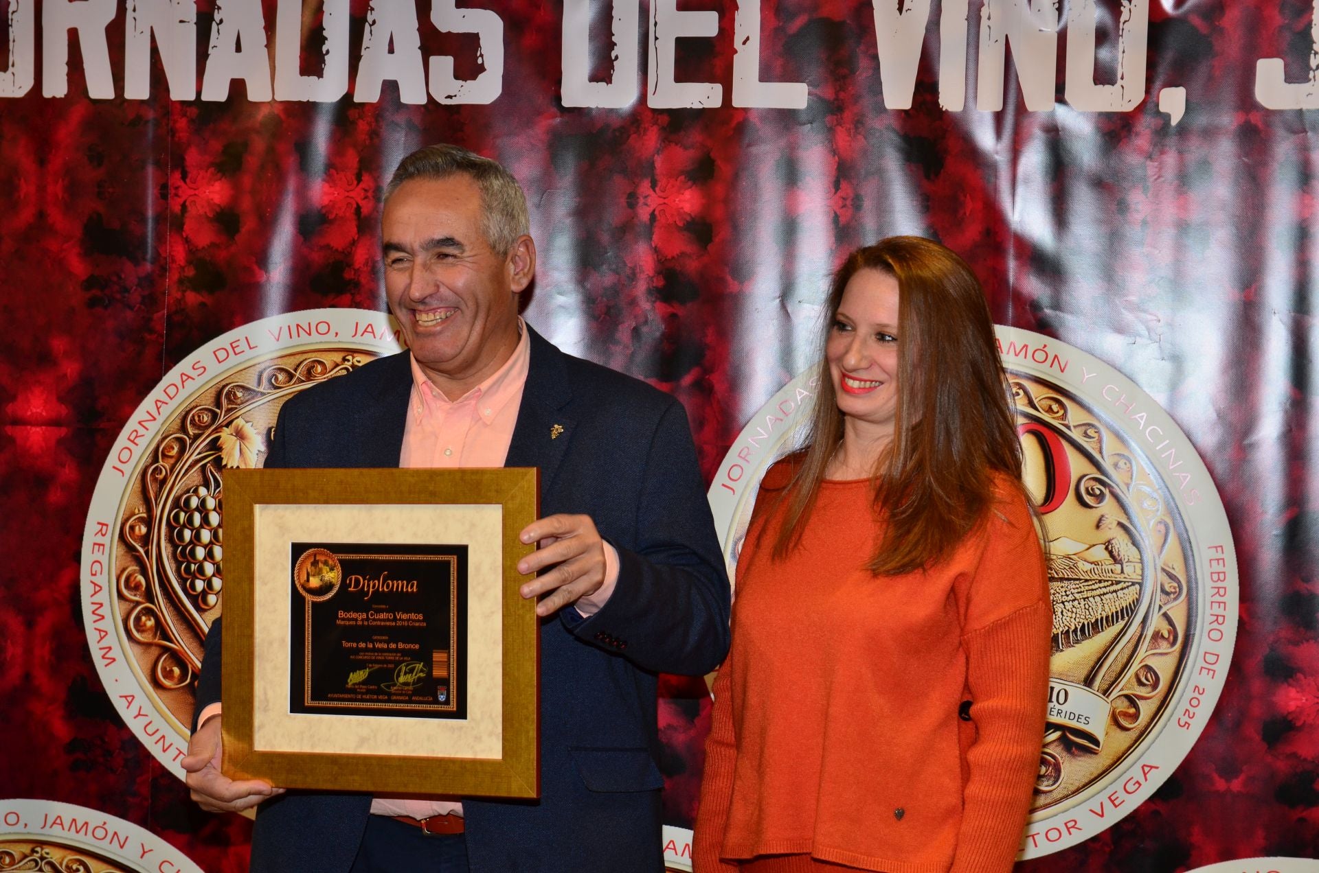 Entrega de premios de los concursos de vinos de Huétor Vega y Granada