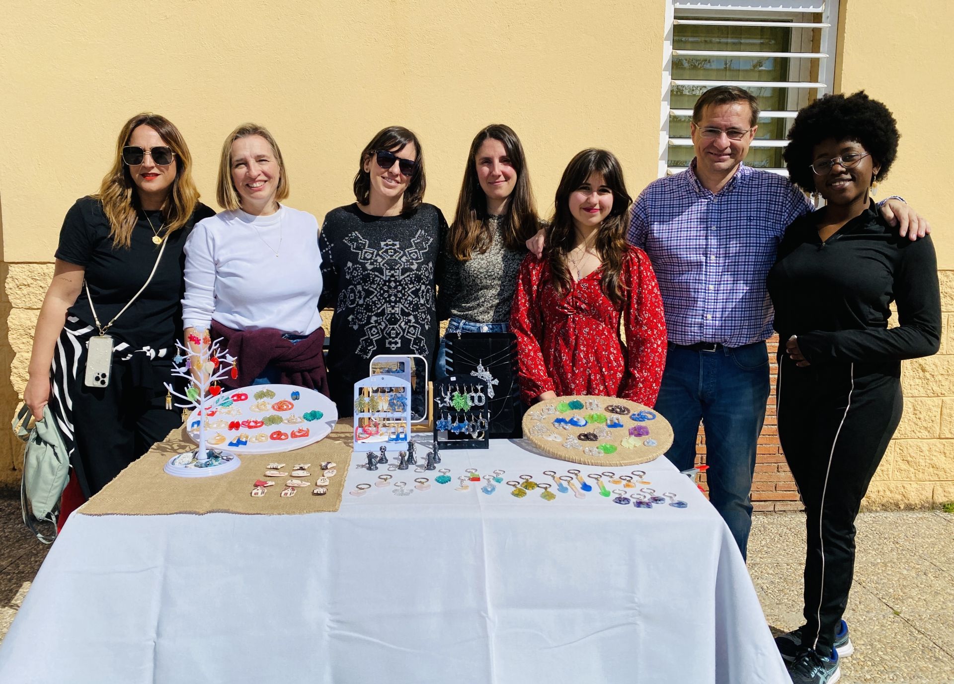 Estand de joyas de Paula Carneros.