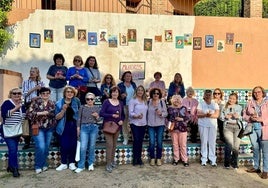 Café tertulia y exposición del taller 'Mujeres picassianas', en el Carmen de San Rafael.