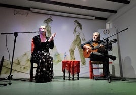 Primer 'Concurso de cante flamenco y guitarra de acompañamiento' de Huétor Vega.