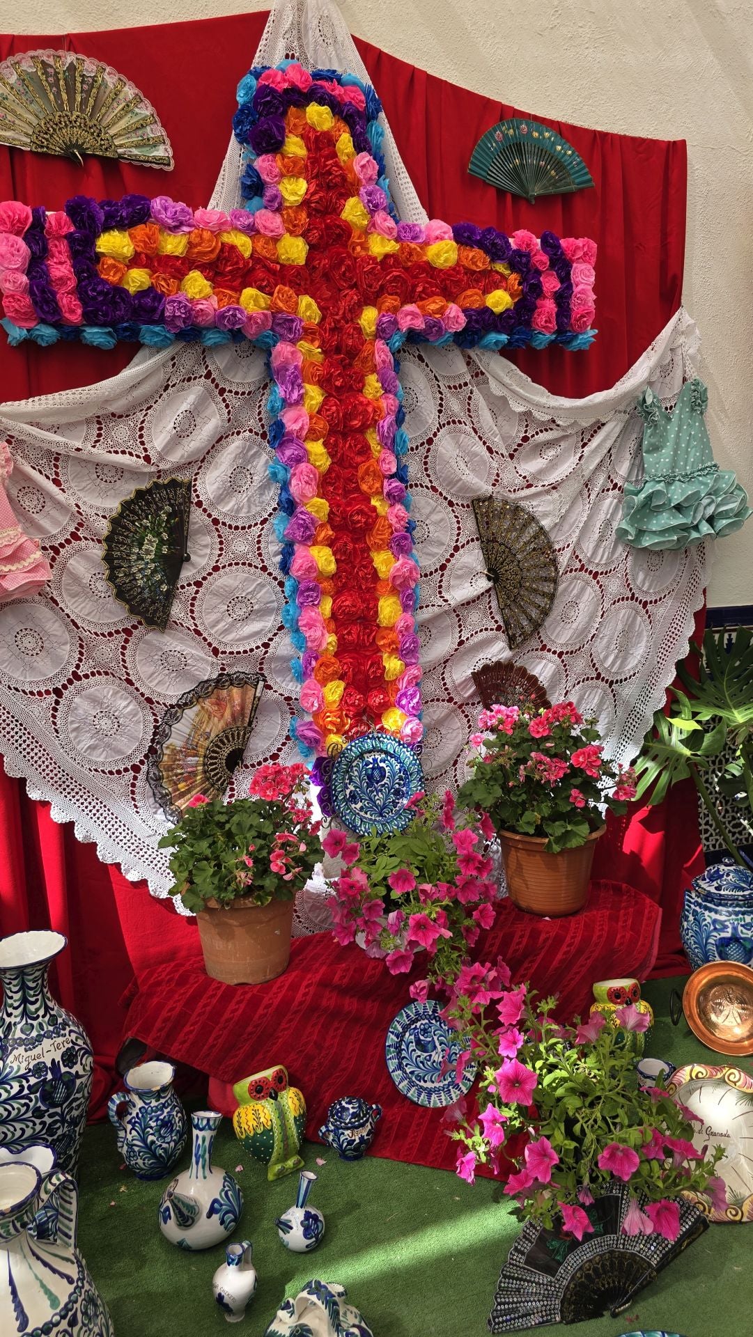 Así son las cruces que han concursado en Huétor Vega
