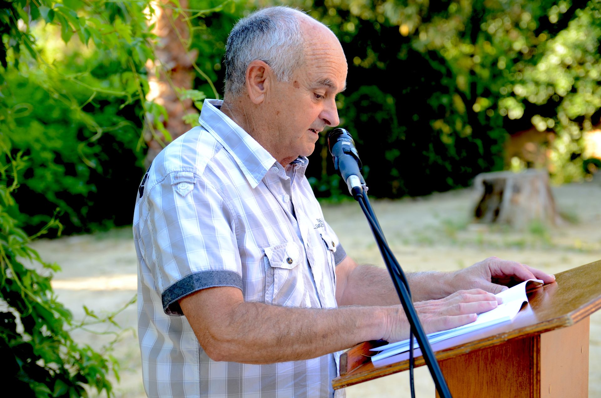 Las palabras mecen el Carmen de San Rafael de Huétor Vega