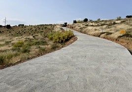 La actuación ha consistido en la construcción de un firme granular.