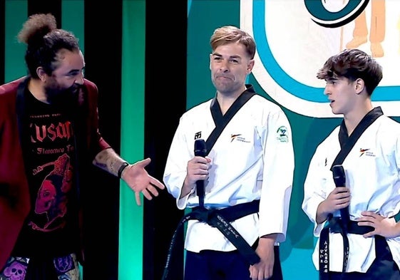 Rubén Hita y Álvaro Ballesteros, maestro y alumno, brillando en televisión.
