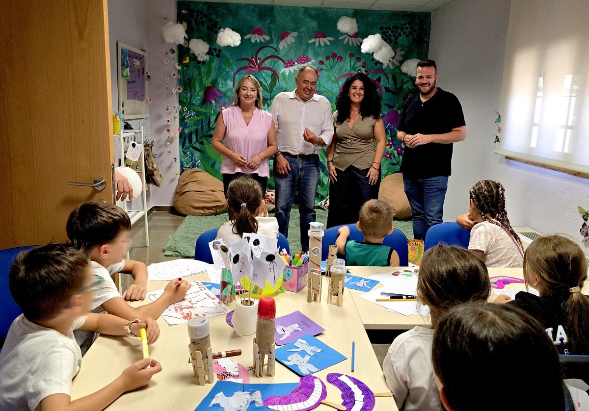 El nuevo espacio de atención infantil, gracias a la subvención del programa Corresponsables.
