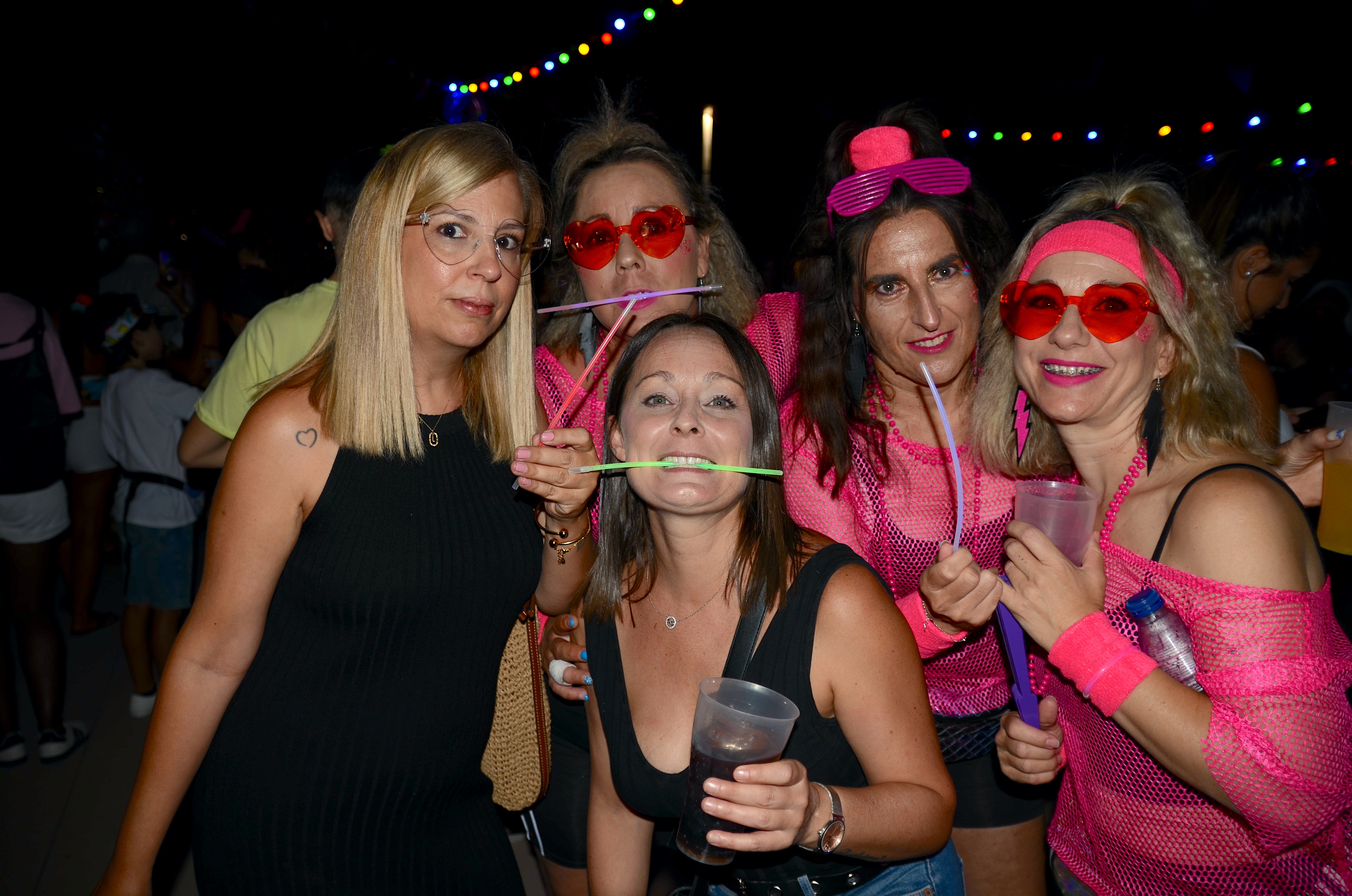 Fiesta 'ochentera' en Huétor Vega