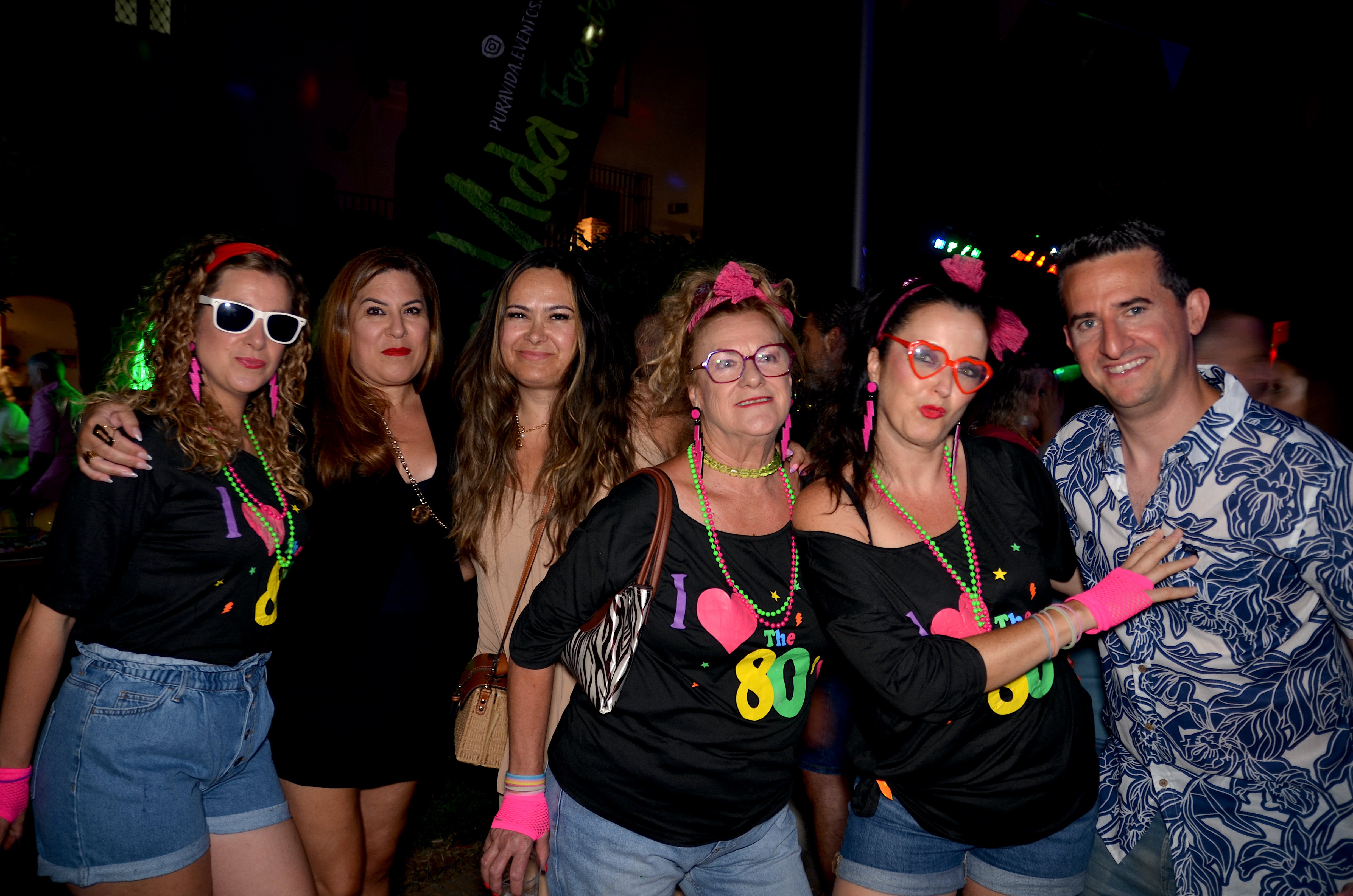 Fiesta &#039;ochentera&#039; en Huétor Vega