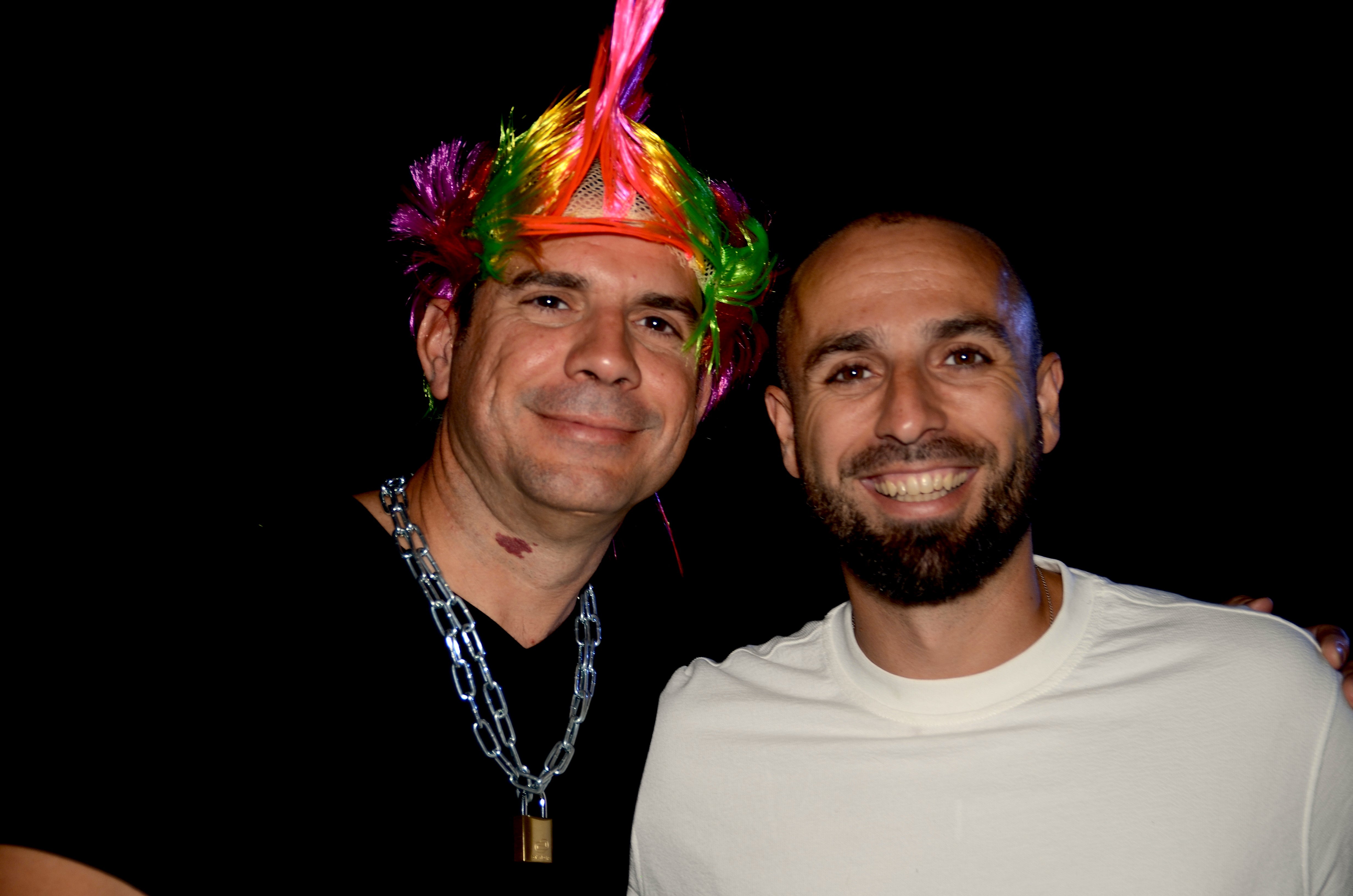 Fiesta 'ochentera' en Huétor Vega