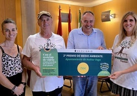 Olga Calvente, Pepe Sánchez, Mario del Paso y Beatriz Sánchez.