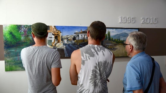 El Concurso de Pintura Rápida de Huétor Vega plasma la belleza del pueblo