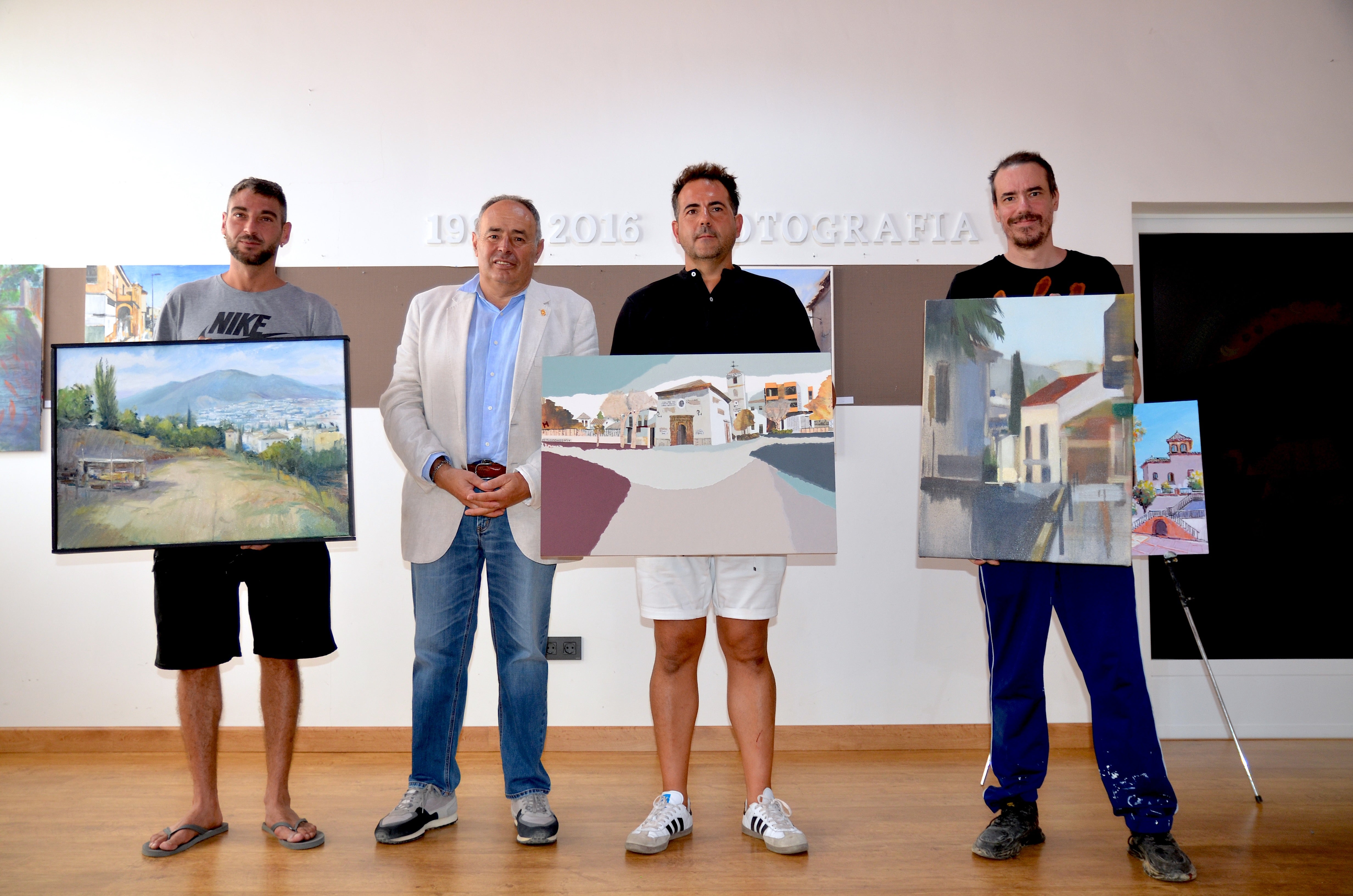 El Concurso de Pintura Rápida de Huétor Vega plasma la belleza del pueblo