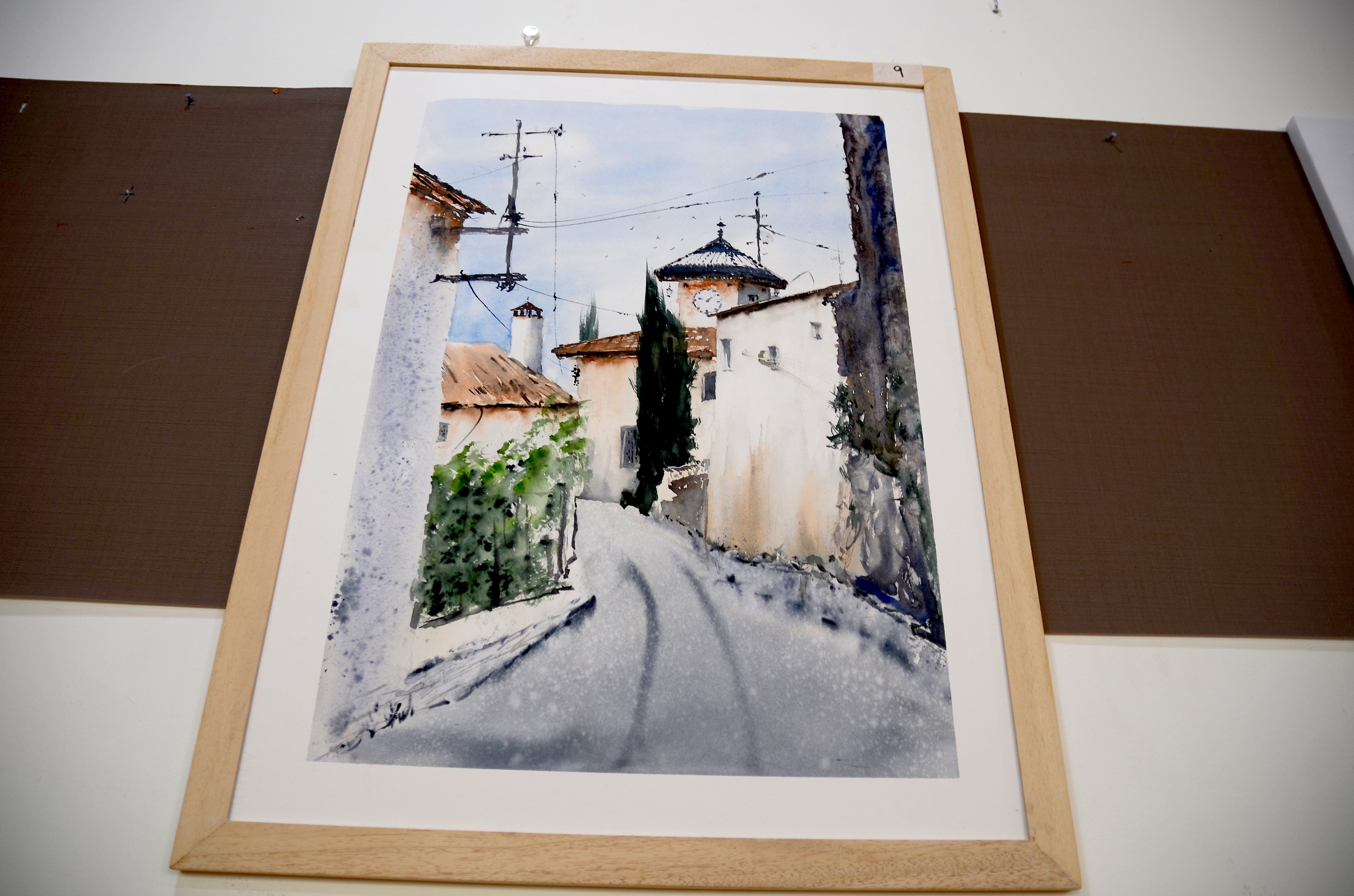 El Concurso de Pintura Rápida de Huétor Vega plasma la belleza del pueblo