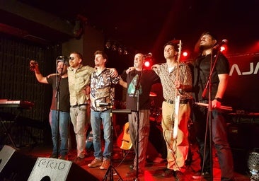 La banda hueteña Kadima Shara.