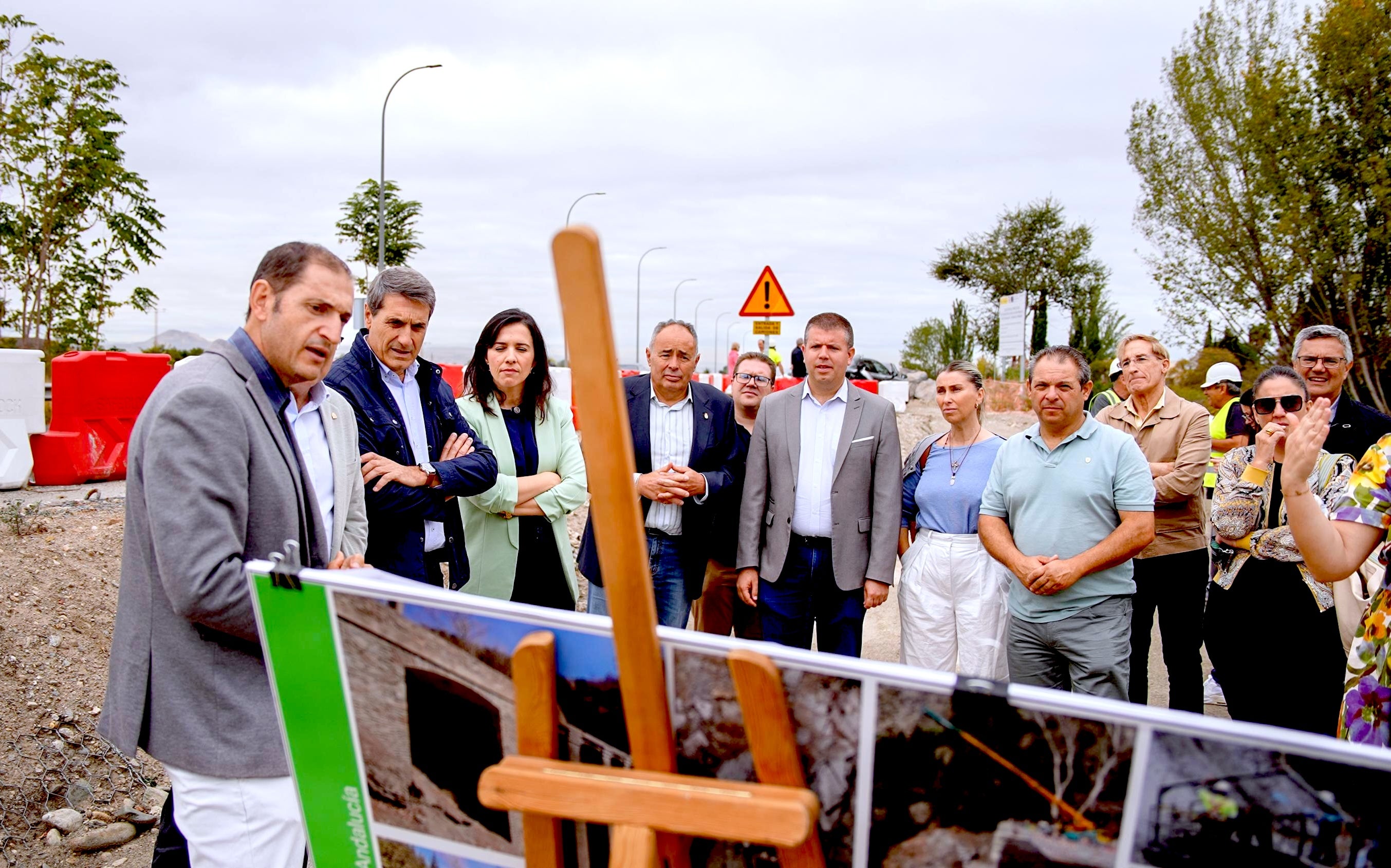 El sendero junto al río Monachil mejorará la conexión peatonal entre la vega y el casco urbano