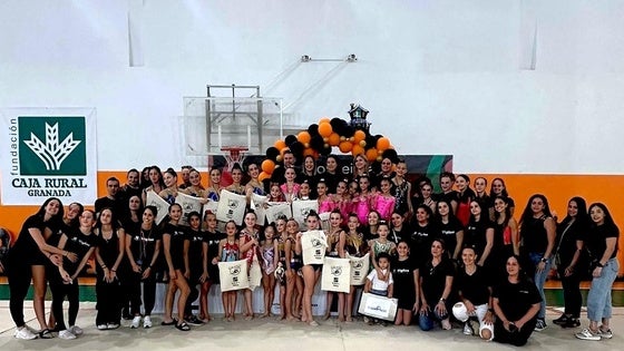 El Torneo Nazarí de Huétor Vega reúne a más de medio millar de gimnastas