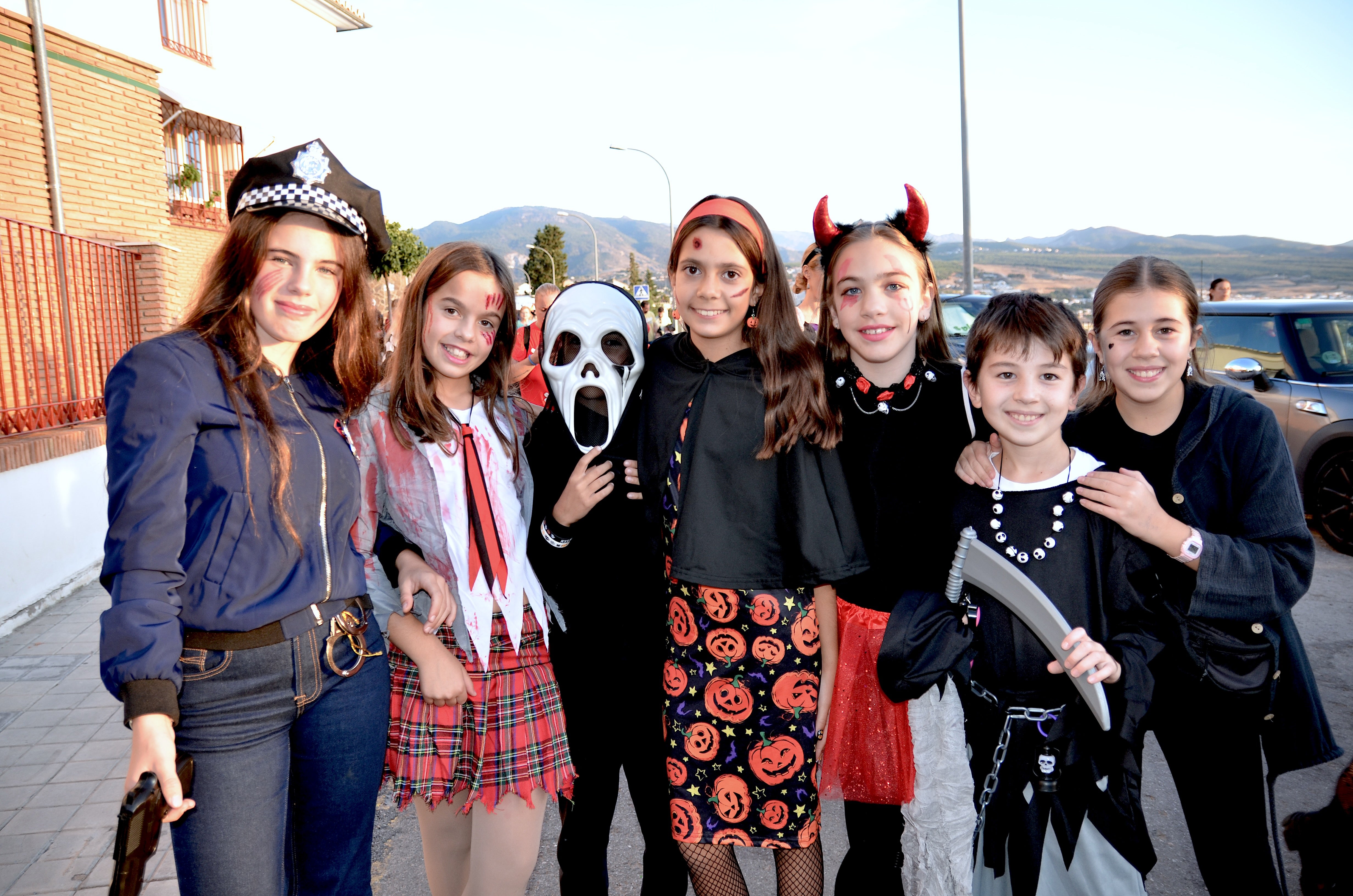 Así se disfraza Huétor Vega para Halloween