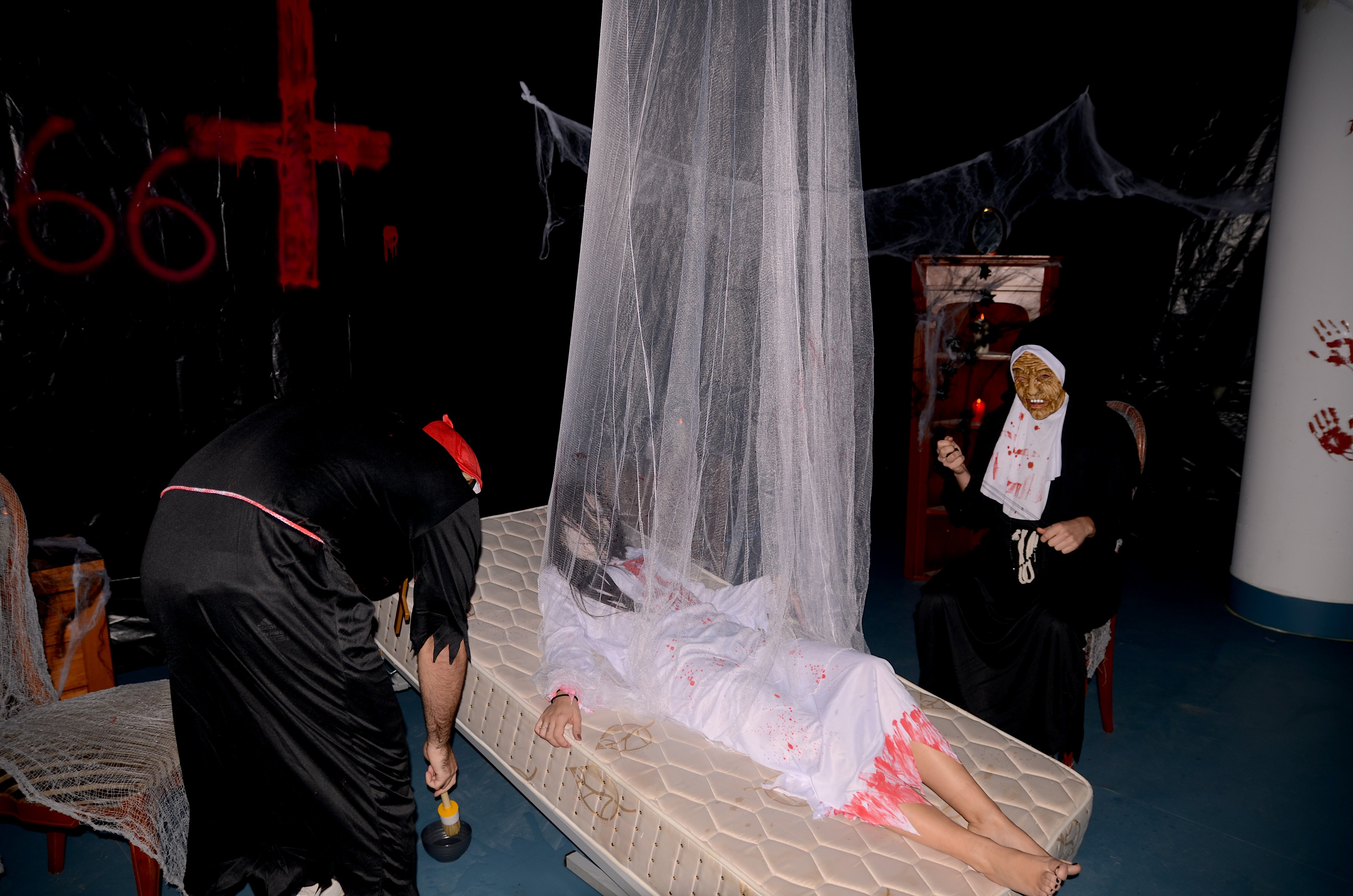 Así se disfraza Huétor Vega para Halloween