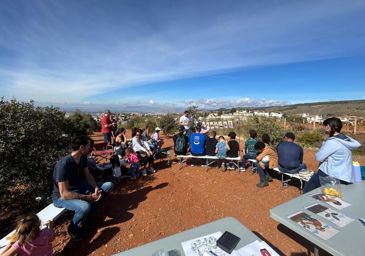 Actividades de educación ambiental impartidas en inglés, en el Camino de los Neveros.