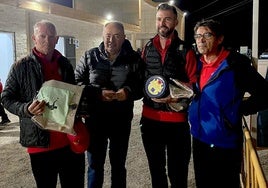 Entrega de premios, al final de la jornada en el Recinto Ferial.