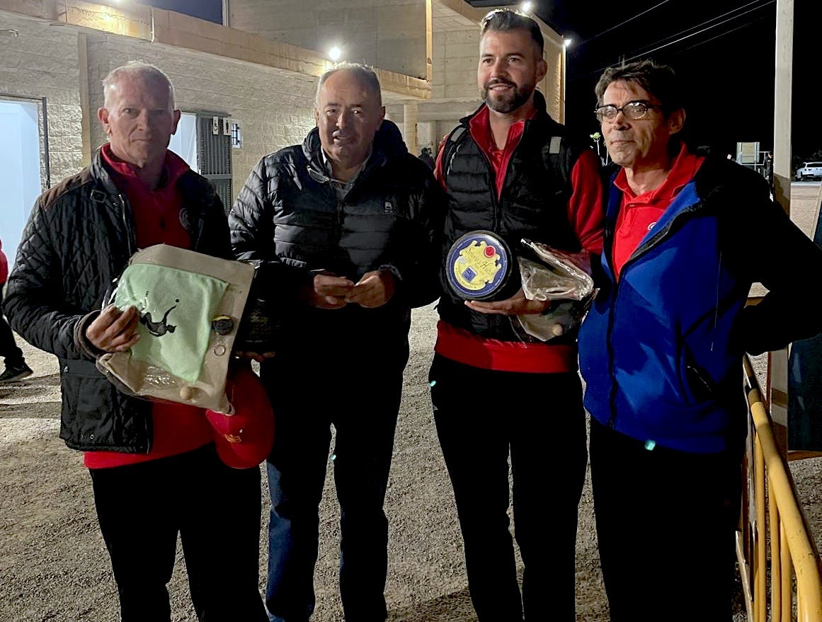 Entrega de premios, al final de la jornada en el Recinto Ferial.