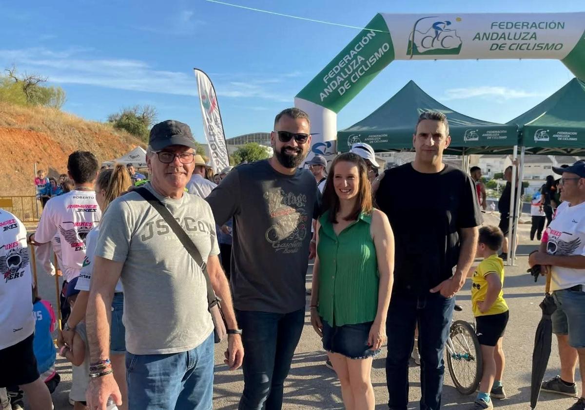 IU Huétor Vega, en el circuito de BMX.