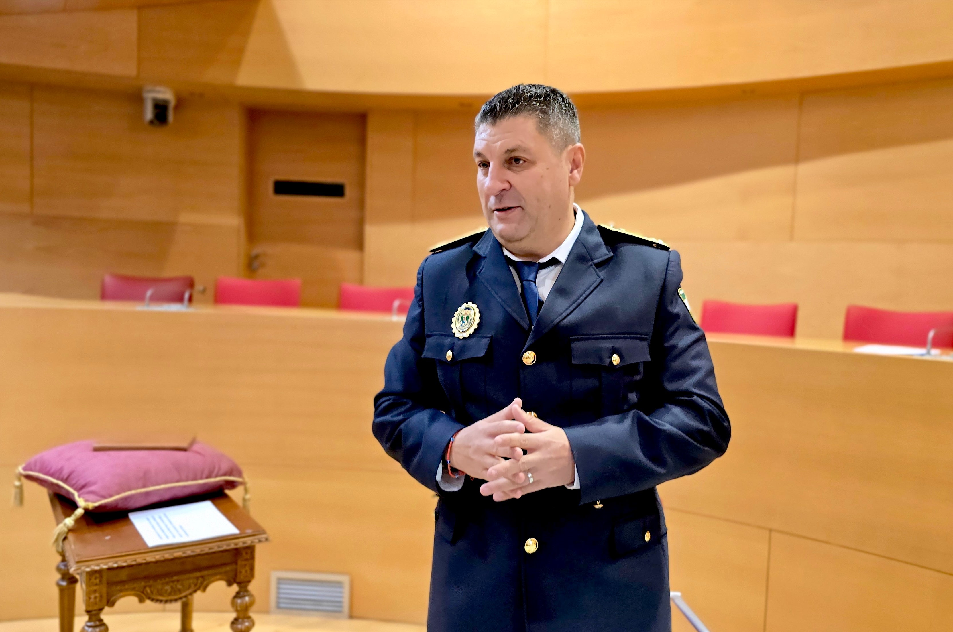 Germán Molina, nuevo oficial de la Policía Local.