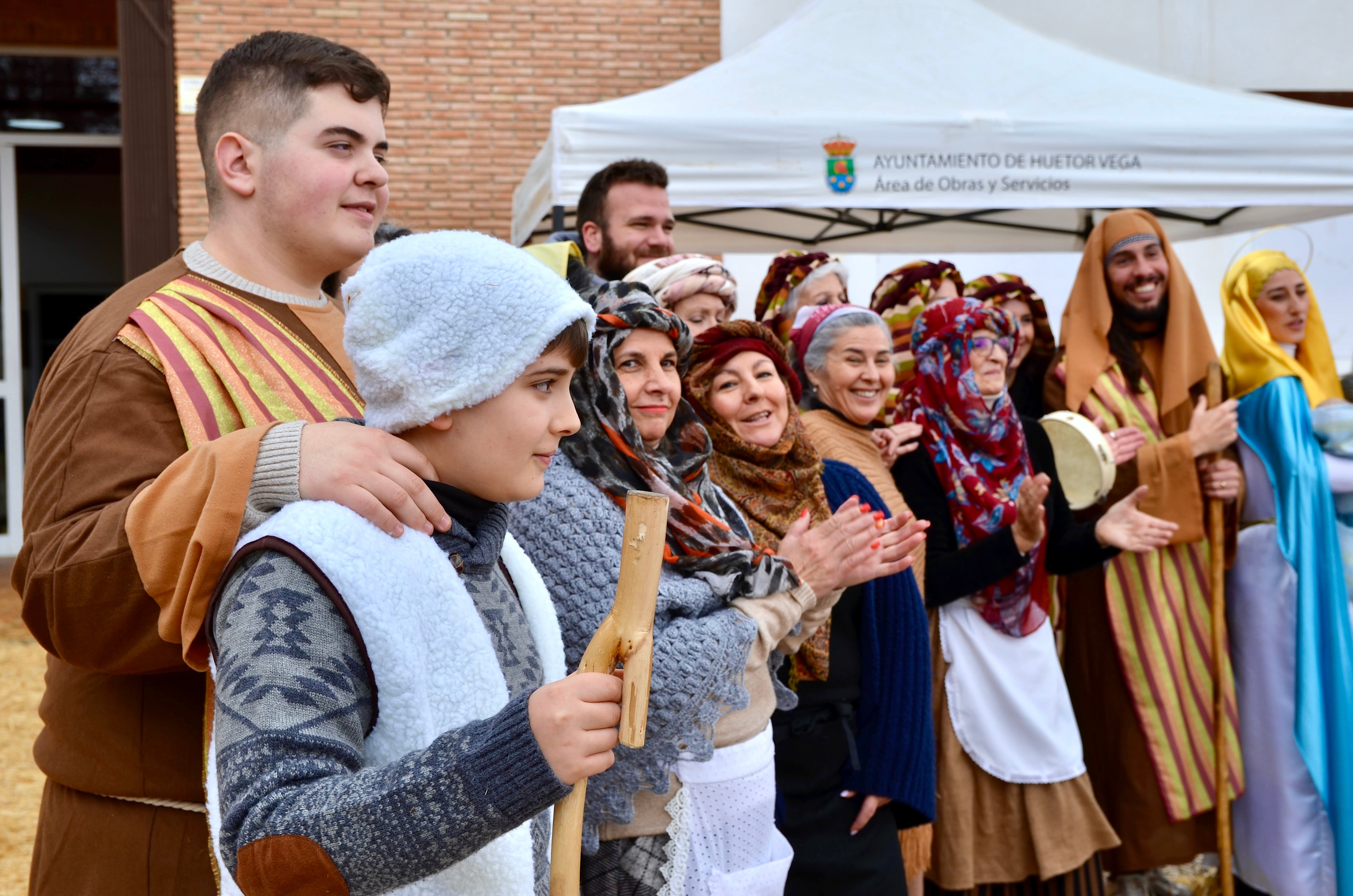 El Belén Viviente de Huétor Vega abre sus puertas en Huerta Cercada