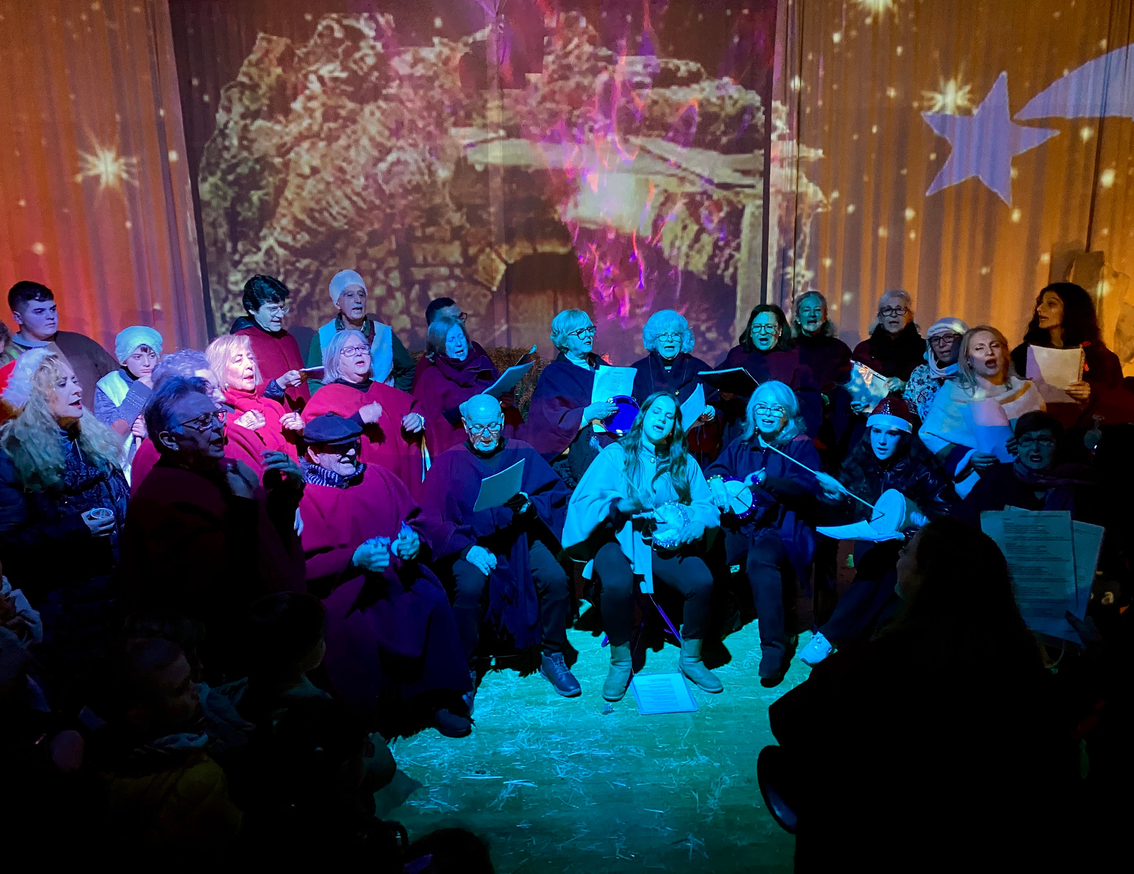 El Belén Viviente de Huétor Vega abre sus puertas en Huerta Cercada