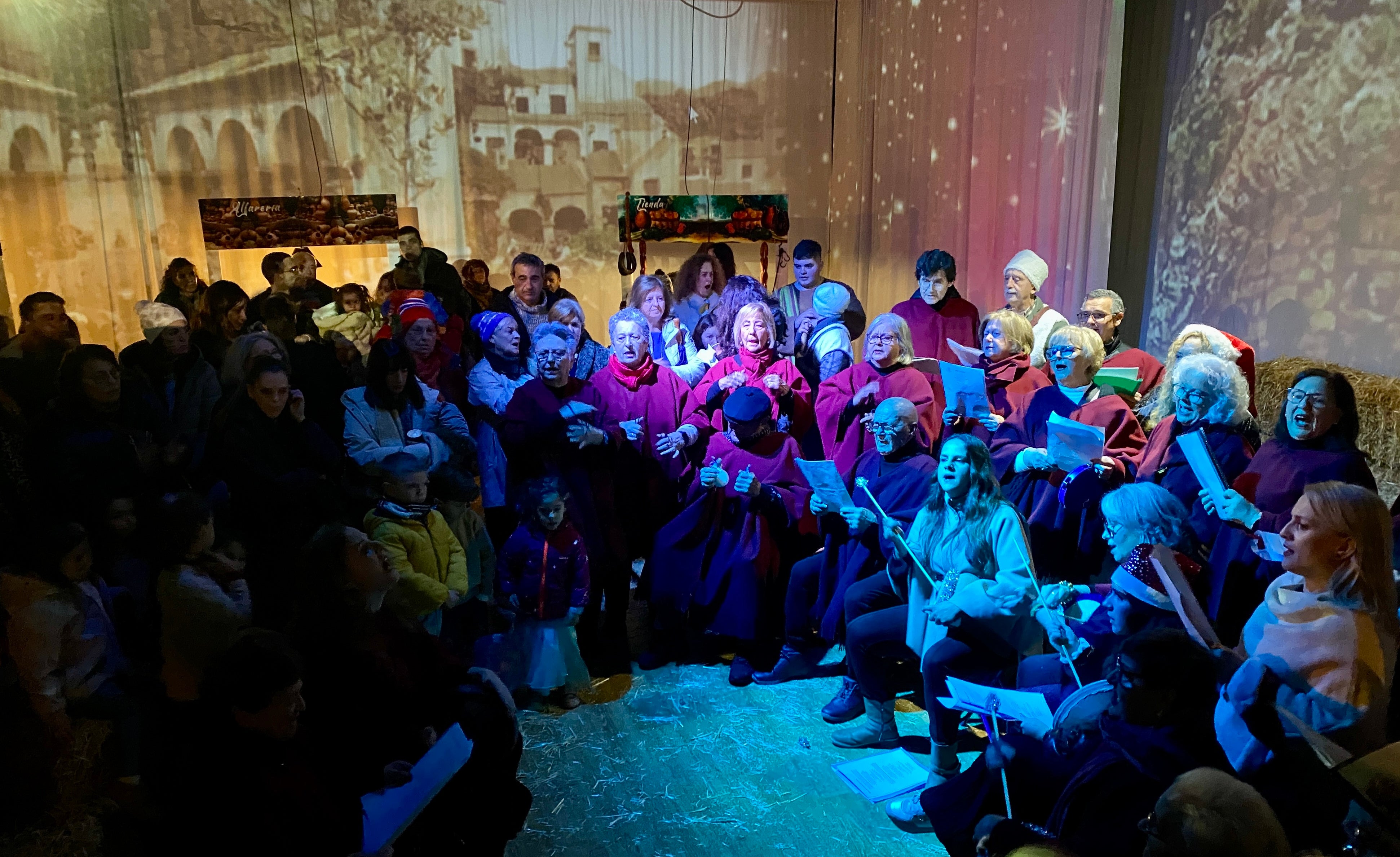 El Belén Viviente de Huétor Vega abre sus puertas en Huerta Cercada