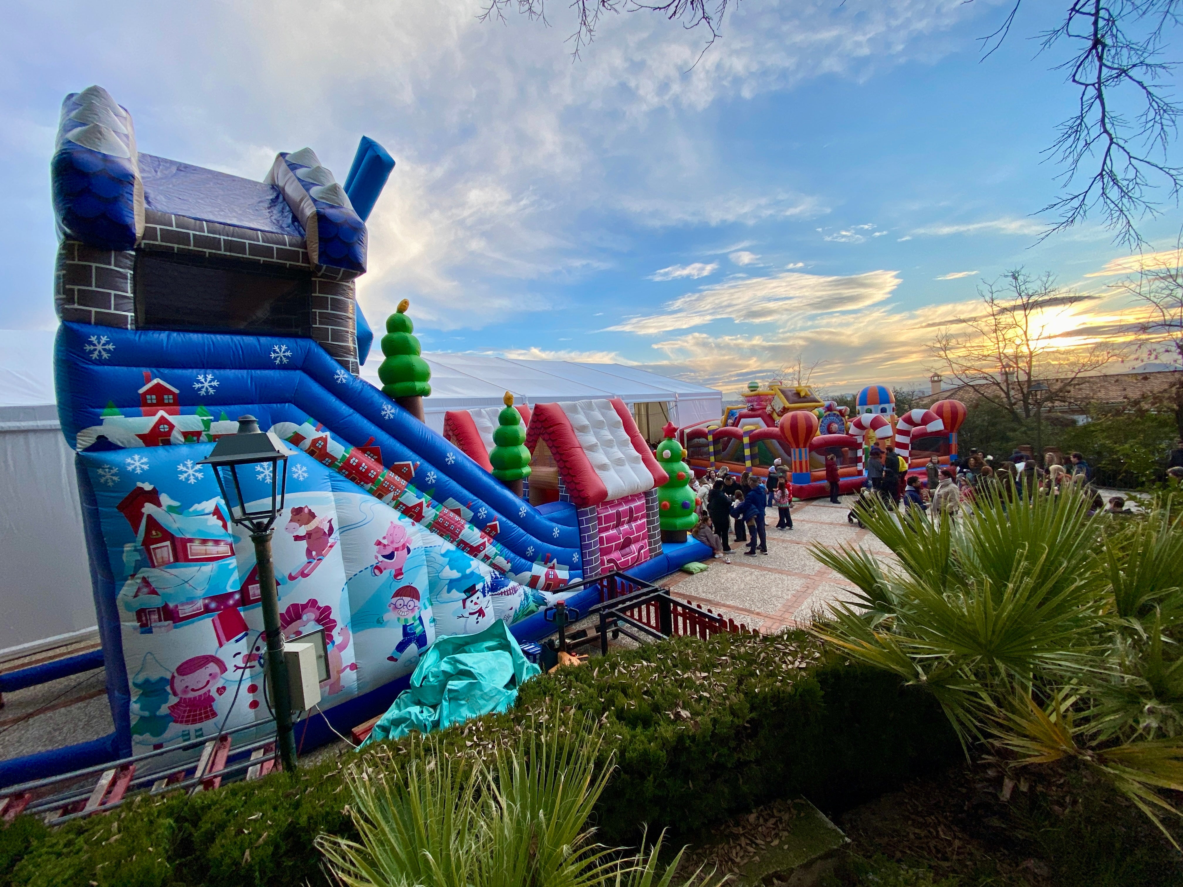 Así es la carpa de 600 metros de Huétor Vega para este invierno